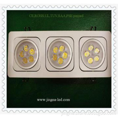 2*7W LED grille light ,ceiling spot light